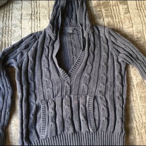 Ann Taylor Factory Gray Sweater / Hoodie